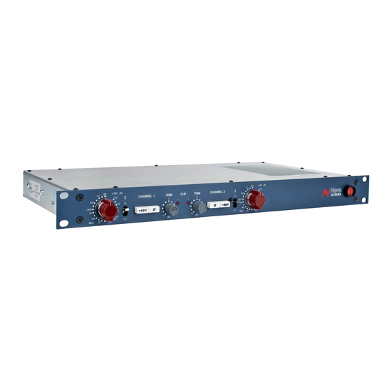 AMS Neve 1073DPA Panduan Pengguna