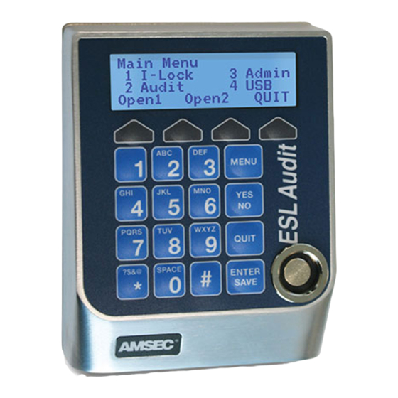 AMSEC ESLAudit Quick Reference