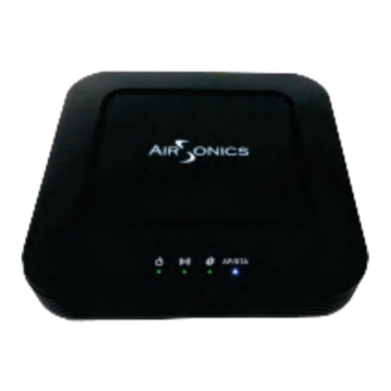 AIRSONICS GXT542U Manuale di installazione rapida