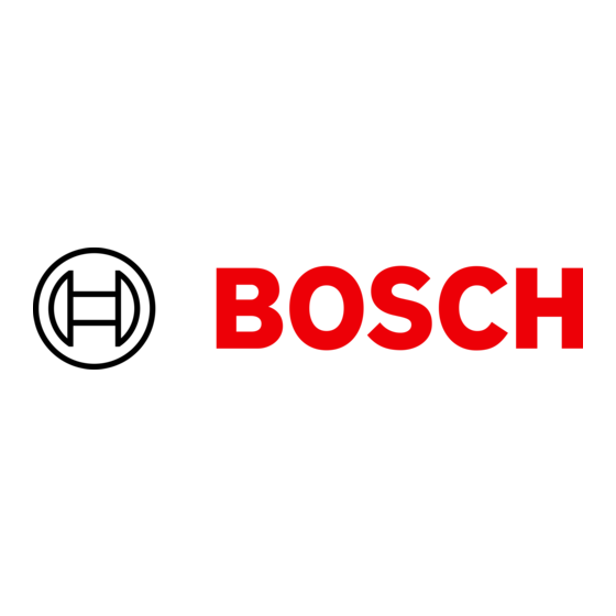 Bosch Ascenta Series Quick Start And Safety Manual