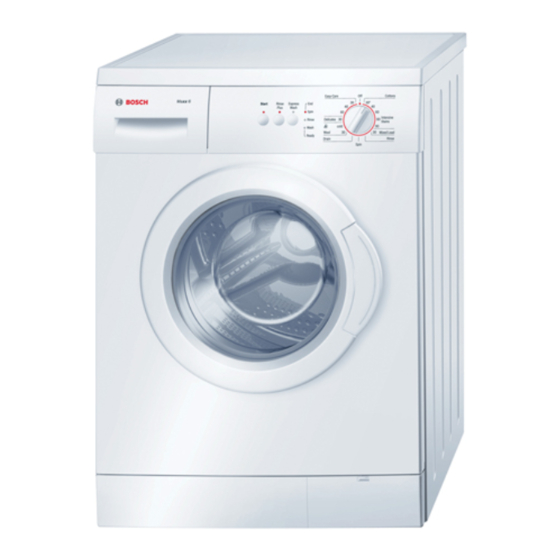 Bosch WAE24060 Manuale di istruzioni