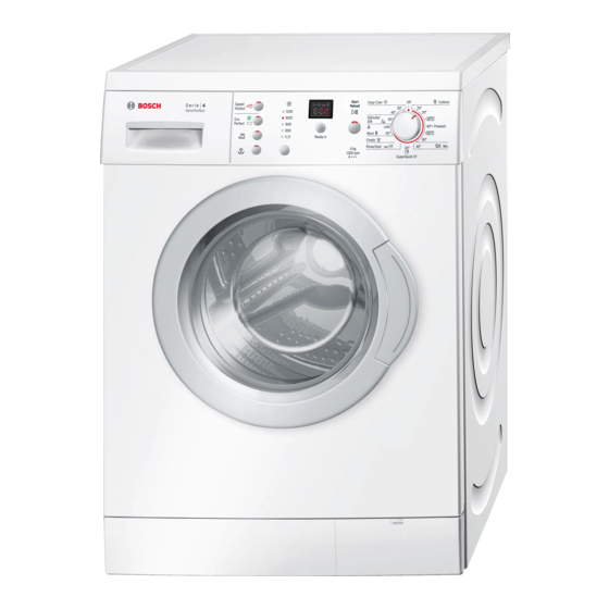 Bosch WAE24363BY/01 Manual de instruções e instruções de instalação