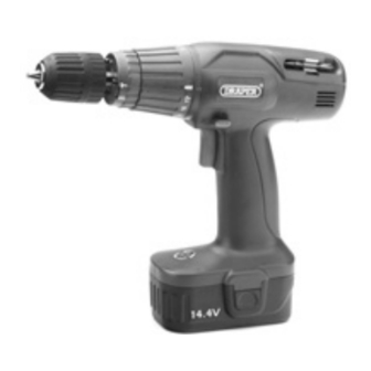 Draper 14.4V Cordless Hammer Drill 取扱説明書