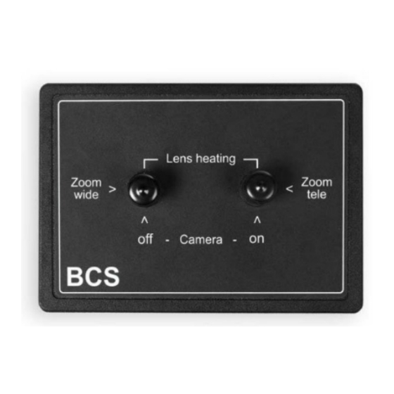 BCS VH-1250 Manual do utilizador