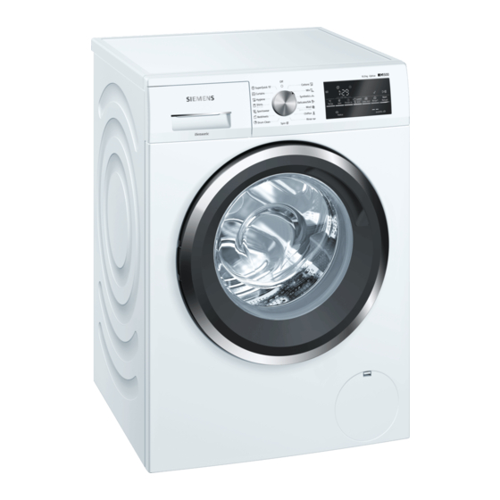 Bosch WM14U460IN Manual de instruções e instruções de instalação