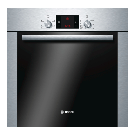 Bosch HBA13B2 3B Series Manual de instrucciones