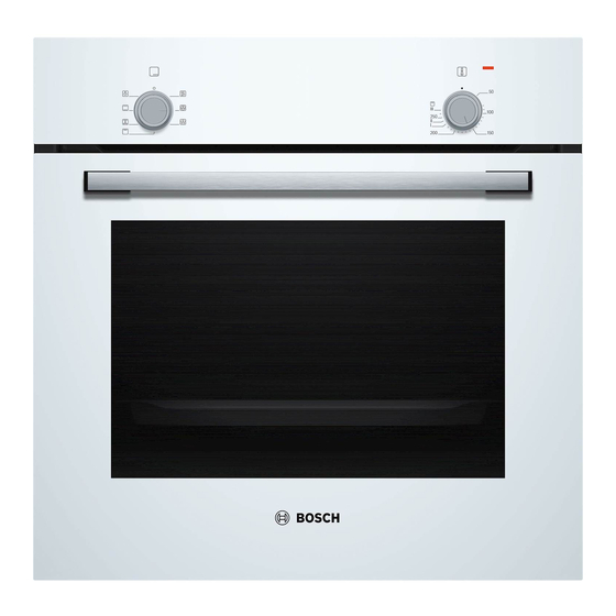 Bosch HBF010B 1S Series Manual do utilizador