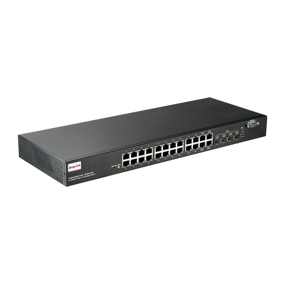 Draytek VigorSwitch G2240 Spezifikationen