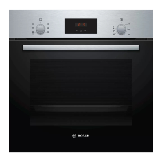 Bosch HBF113BR0Y Manual de instrucciones