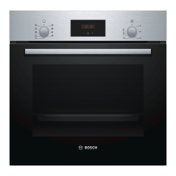 Bosch HBF114BR0K Manual de instrucciones