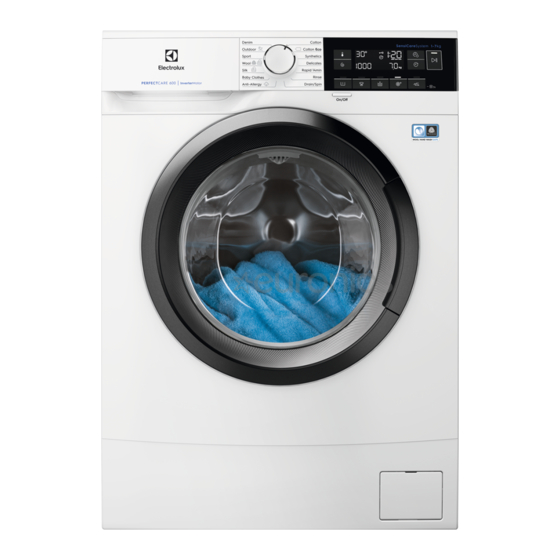 Electrolux EW6S307SI Manual do utilizador