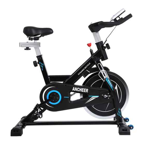 Ancheer SPIN BIKE Gebruikershandleiding