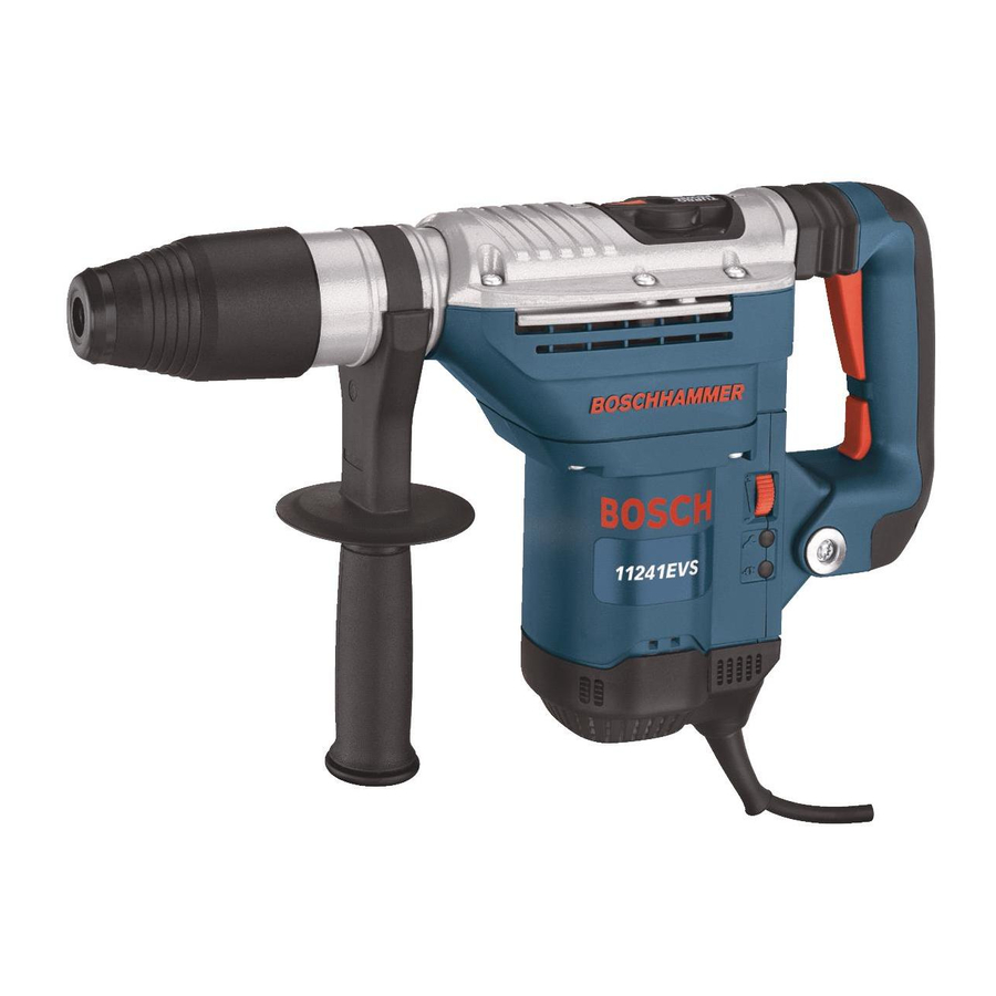 Bosch 11241EVS Manuale di riferimento rapido