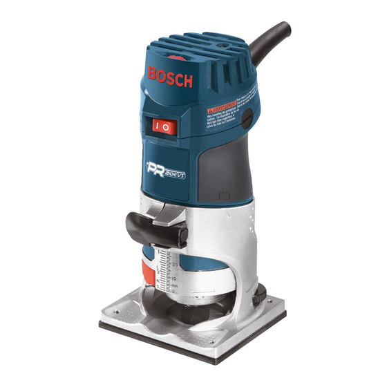 Bosch 1613AEVS Kullanıcı Kılavuzu