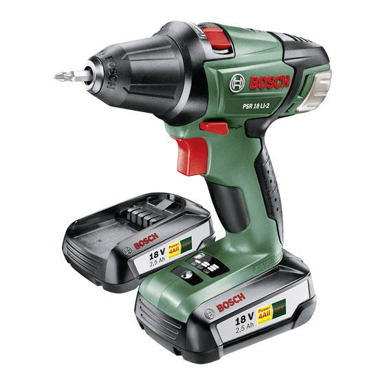 Bosch 4 LI-2 Manuale di istruzioni