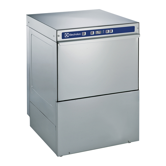 Electrolux Dishwashing EUC3 Opuscolo e specifiche