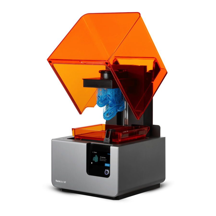 formlabs Form 2 Manual