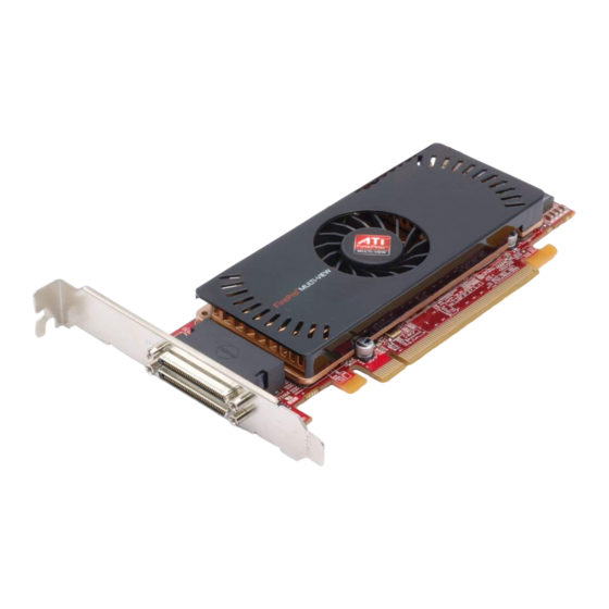 ATI Technologies 100-505531 - Firepro 2450 PCIE16 512MB 4PORT Dvi VGA 사양