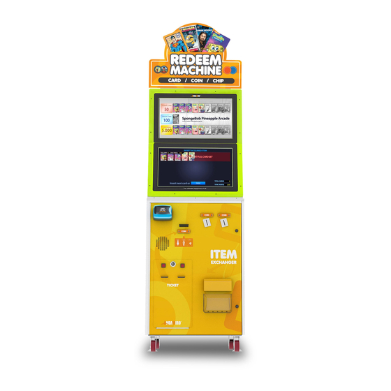 Andamiro Redeem Machine 설정 매뉴얼