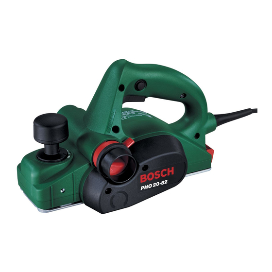 Bosch PHO 20-82 Manual de instrucciones original