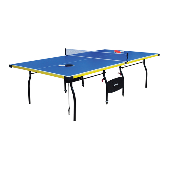 Carmelli BOUNCEBACK 9' TABLE TENNIS Assembly Instructions Manual