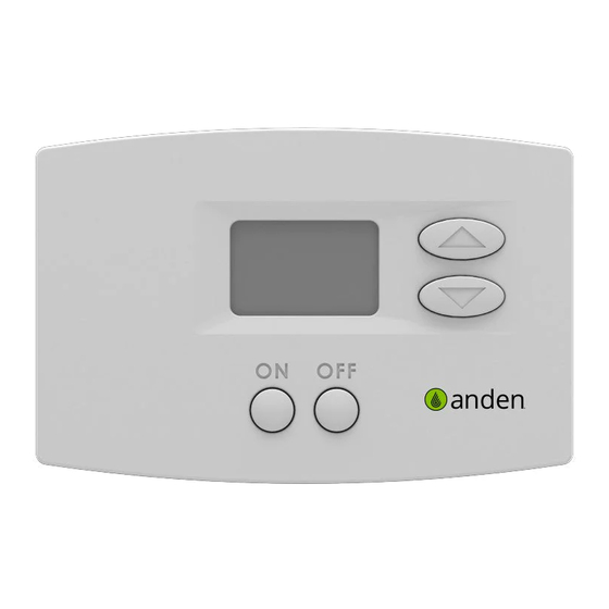 Anden A65 Installation Instructions Manual