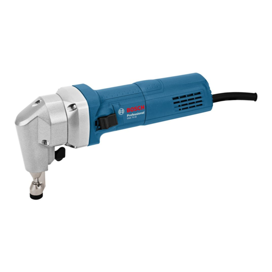 Bosch Professional GNA 75-16 Оригінальні інструкції