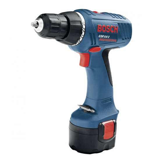 Bosch professional gsr 12-2 Original Instructions Manual