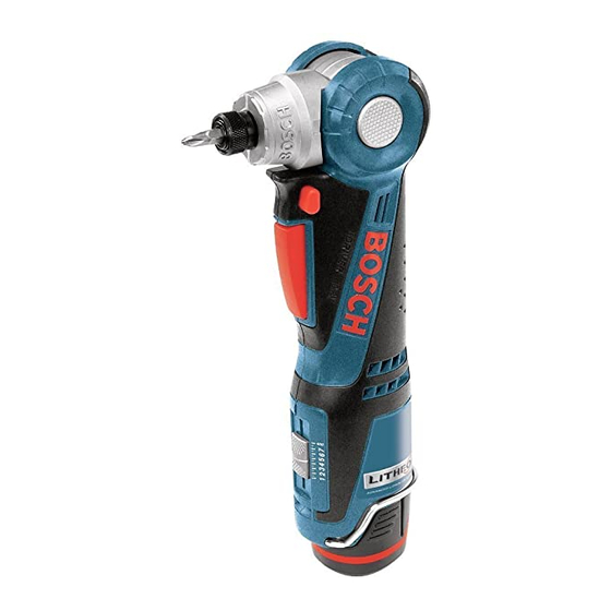 Bosch PS50-2A Manuale d'uso