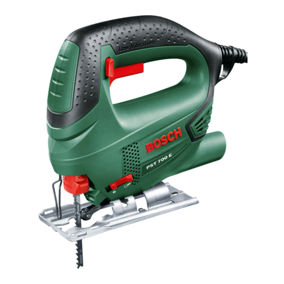 Bosch PST 700 E Manual de instrucciones original