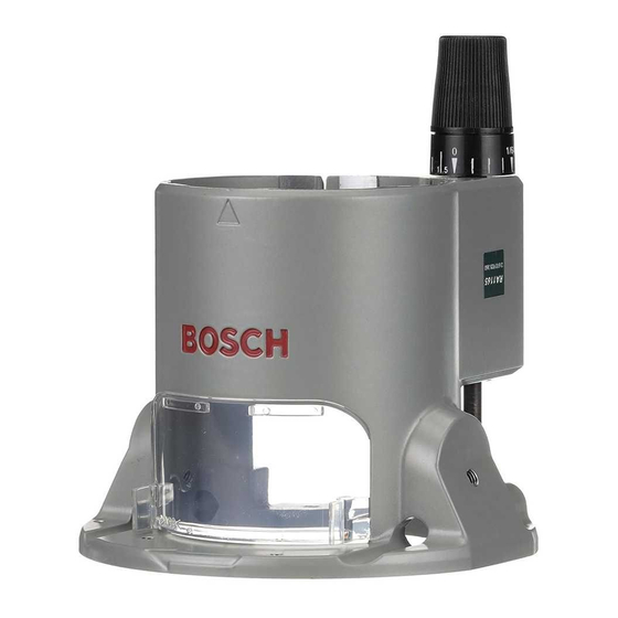 Bosch RA1165 Manual de instrucciones de uso y seguridad