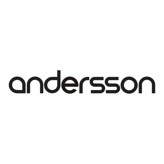 Andersson DPS 1.1 Manuale d'uso