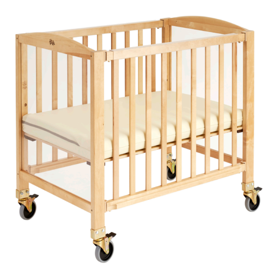 Community Playthings G112 Community cot Руководство по эксплуатации