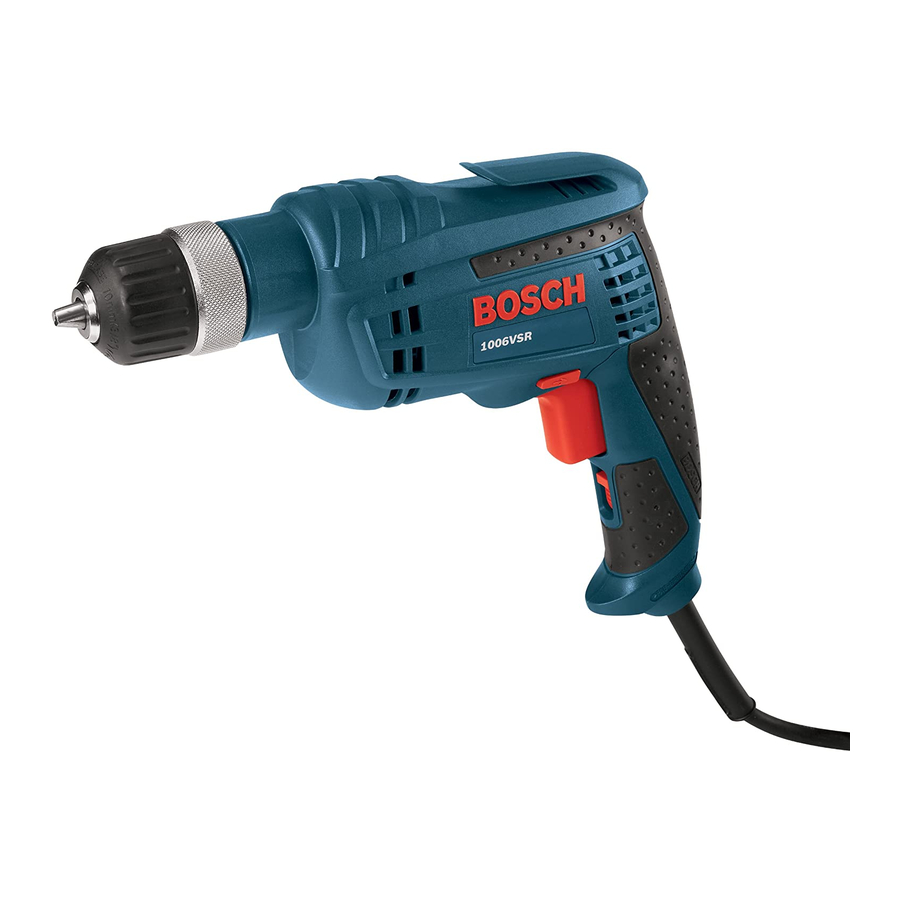 Bosch 1004VSR Manual de instruções de funcionamento/segurança