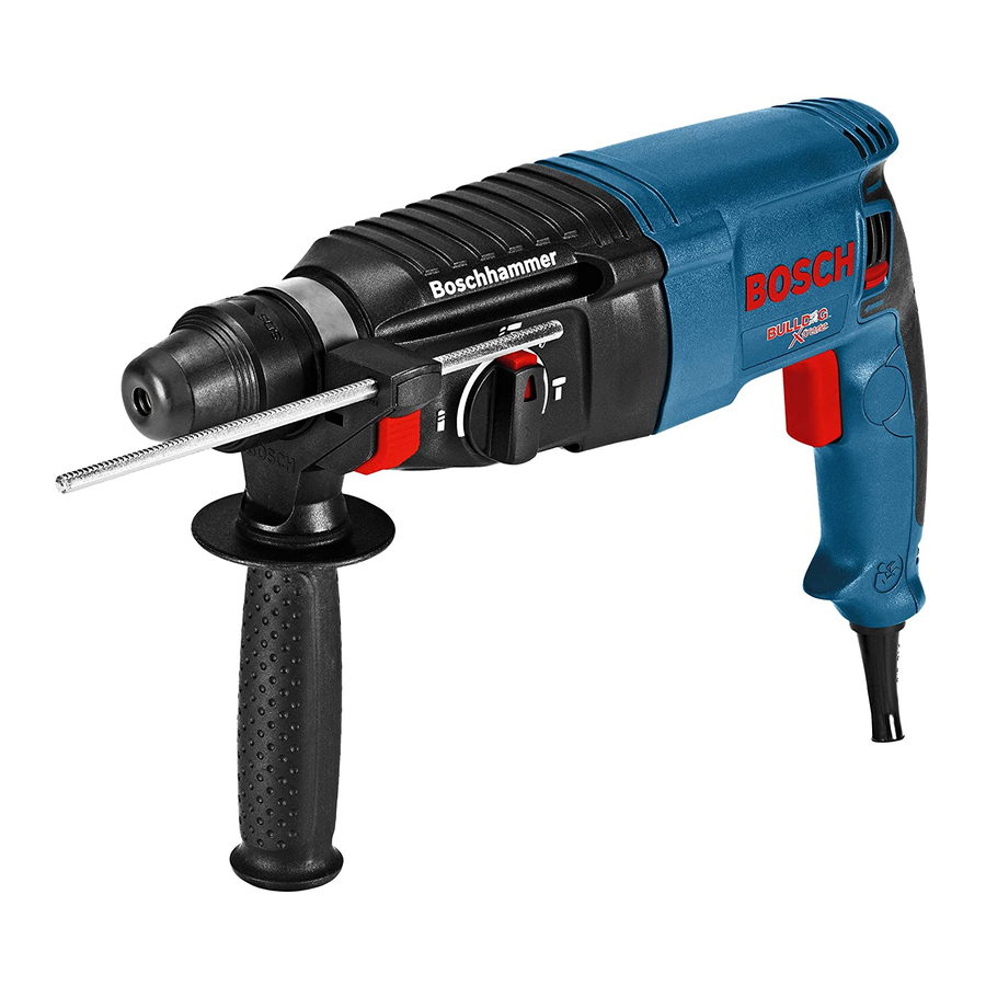 Bosch 11250VSRD Посібник з експлуатації/техніки безпеки