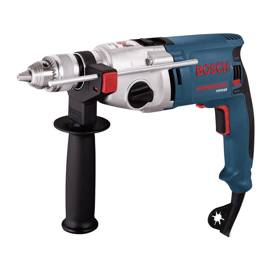 Bosch 1199VSR - NA VSR 1/2