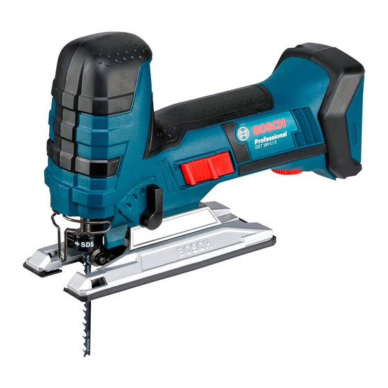 Bosch GAS Professional 18 V-LI Оригінальна інструкція з експлуатації