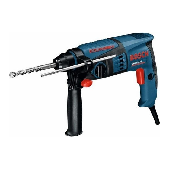 Bosch GBH 2-18 E Professional Оригинальное руководство по эксплуатации