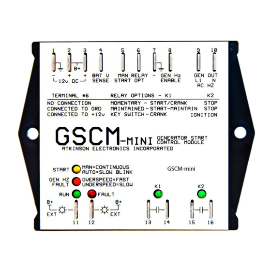 Atkinson Electronics GSCM-mini-P Handbuch