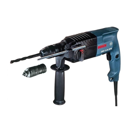 Bosch GBH 2-24 DFR Reparaturanleitung