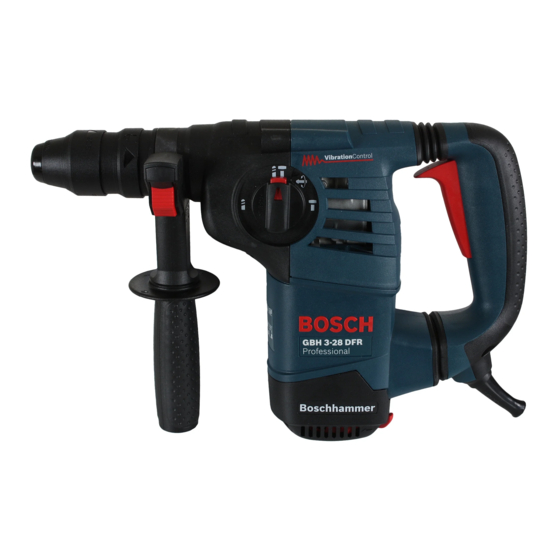 Bosch GBH 3-28 DFR Instrucciones de reparación