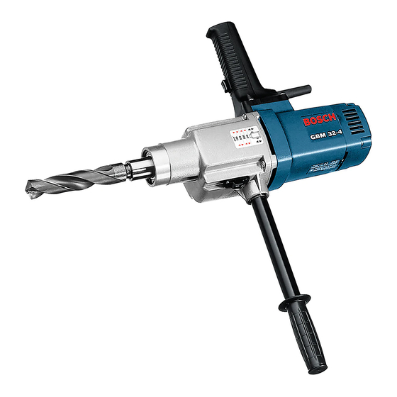 Bosch GBM 32-4 원본 사용 설명서