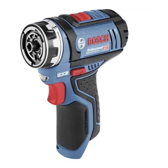 Bosch GFA 12-W Podręcznik