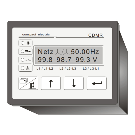 Compact Electric CDMR-62 Podręcznik użytkownika