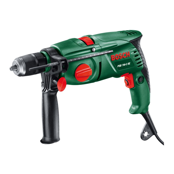 Bosch PSB 750-2 RE Manual de instrucciones