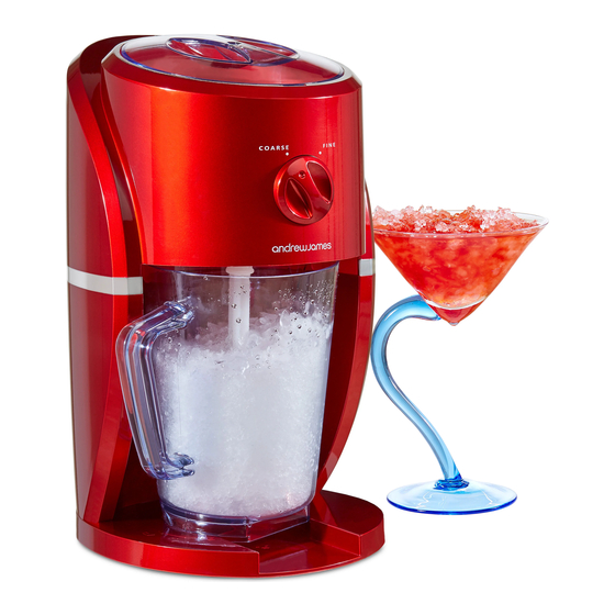 Andrew James Deluxe Ice Crusher Manuel