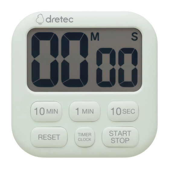 Dretec Popola 6 Manual de instruções