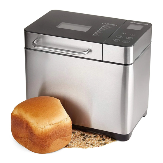 Andrew James Bread Maker Manuale di istruzioni