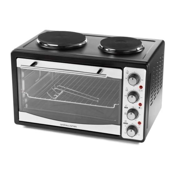 Andrew James 33L Mini Combi Oven Manual del usuario