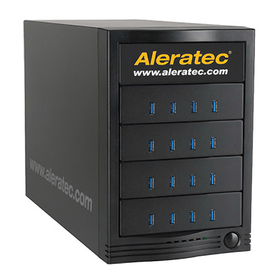 Aleratec 1:16 USB 3.0 Copy Tower 330110 クイック・スタート・マニュアル